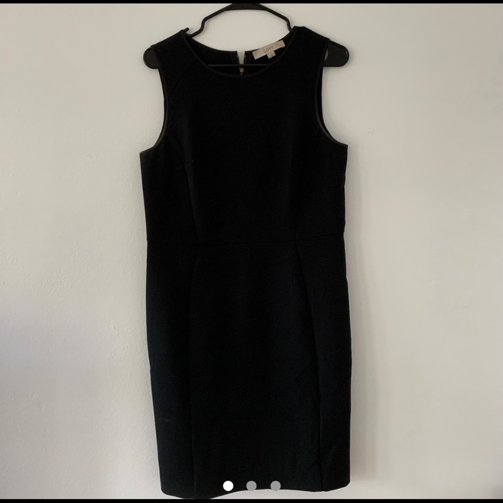 Black pencil dress from Ann Taylor